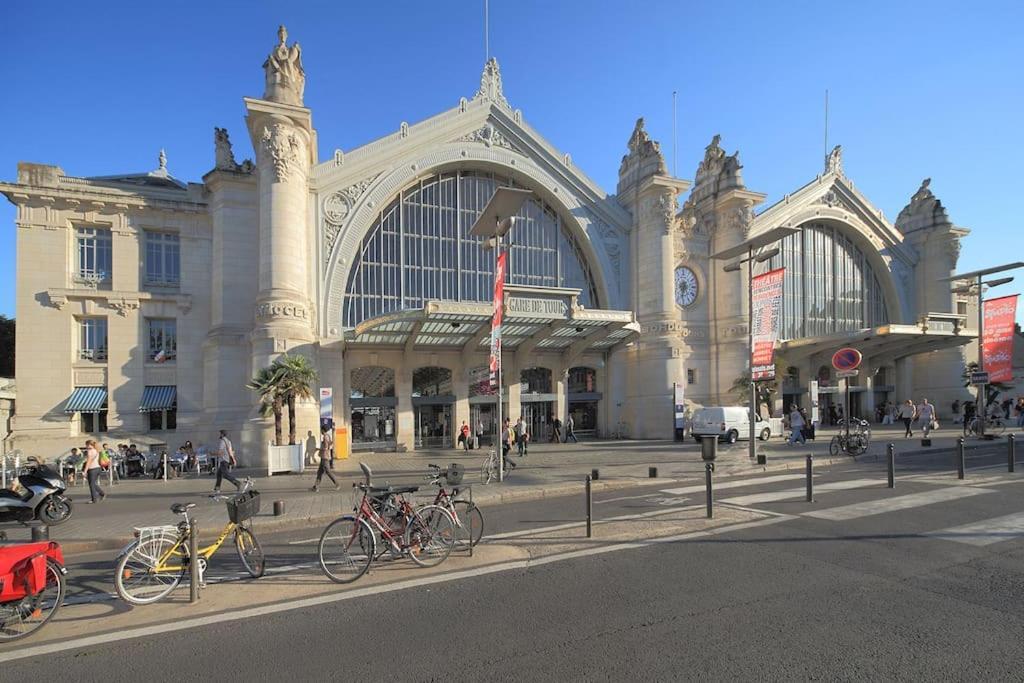 トゥールLe Ouistiti - 50 M De La Gare - Parking Priveアパートメント エクステリア 写真