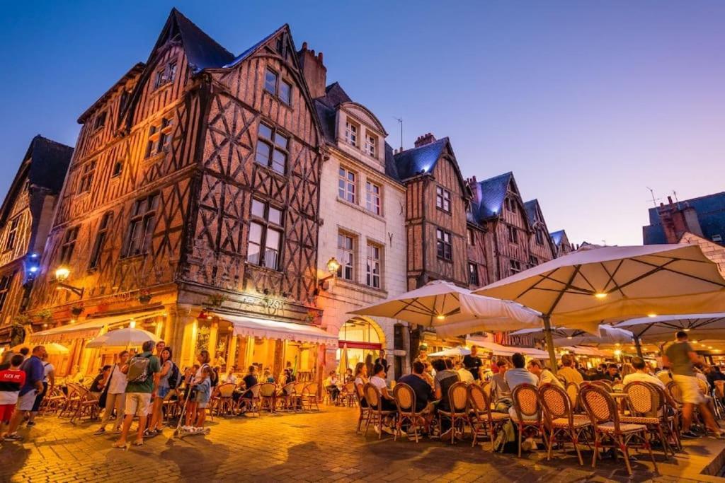 トゥールLe Ouistiti - 50 M De La Gare - Parking Priveアパートメント エクステリア 写真